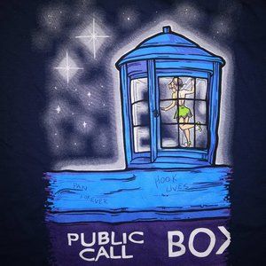 Doctor Who Tinkerbell Stowaway Mashup T-Shirt